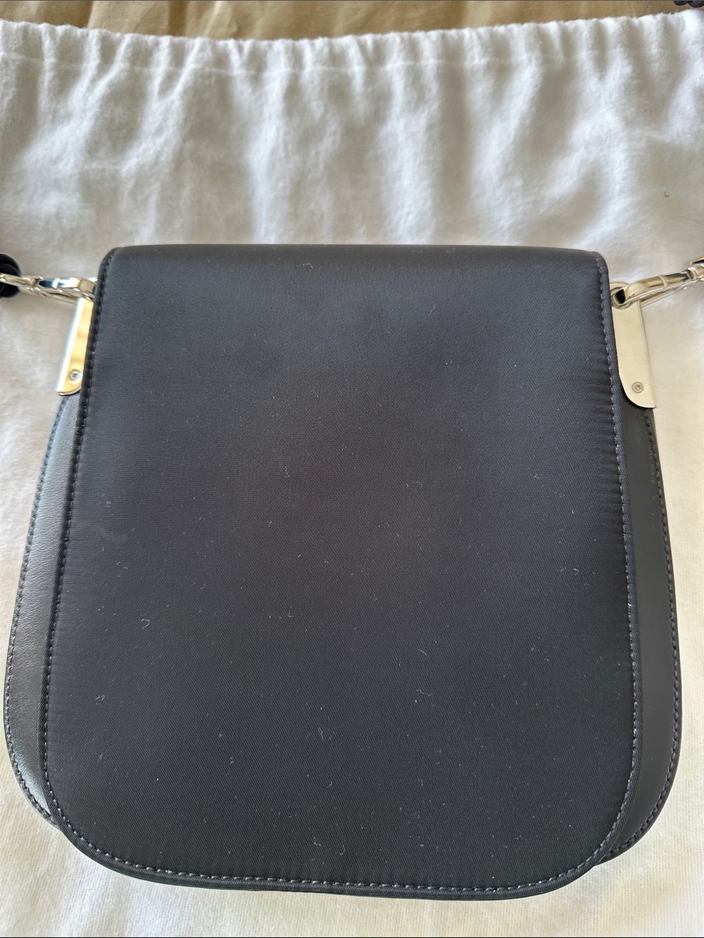 Prada Black Embroidered Tassel Crossbody Bag - Picture 2 of 5